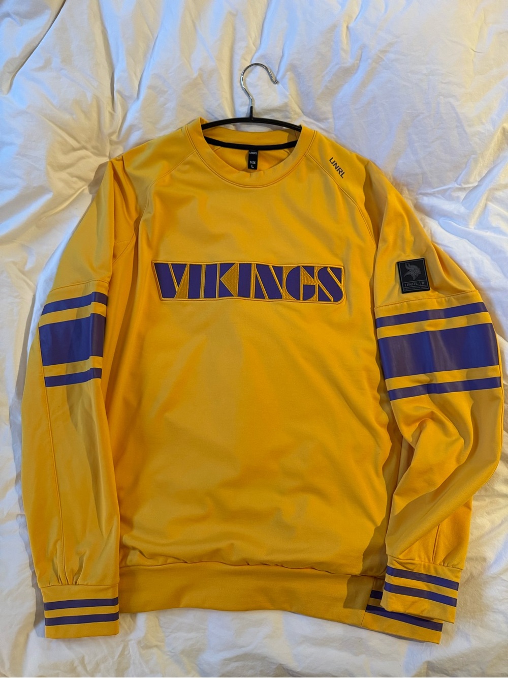 UNRL Minnesota Vikings Volume 2 Crossover Hoodie
